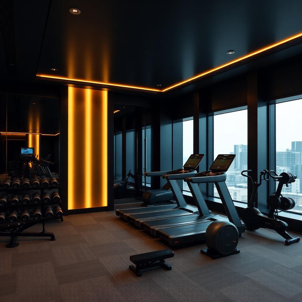 Hotel gym