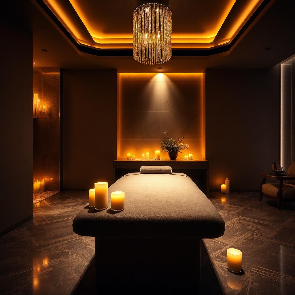Hotel spa room